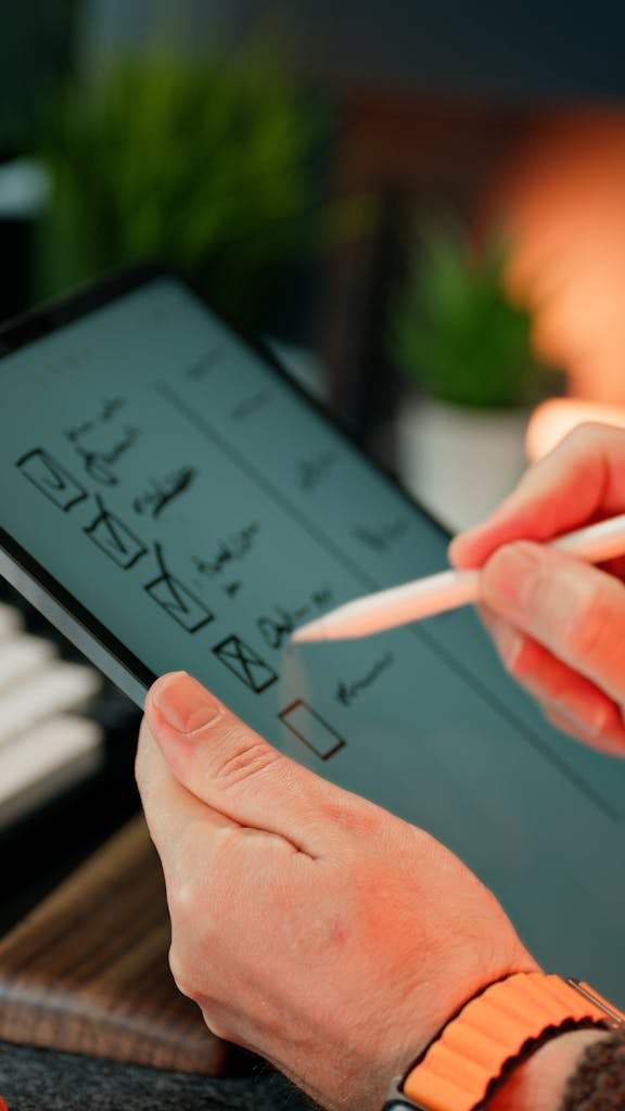 Checklist Organization Workspace Productivity Concept
